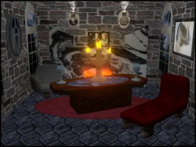 Haunted House done in Maya
