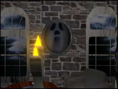 Haunted House done in Maya
